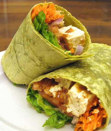 Perfect Super Bowl Food-Veggie Wraps Veggie Wraps